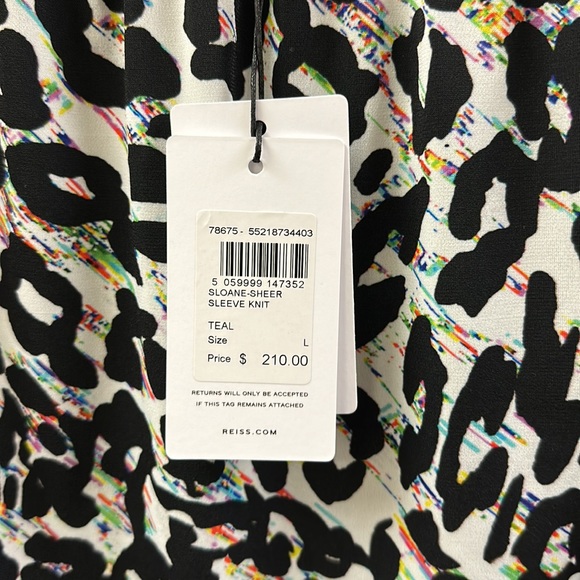 🔥🔥🔥NEW Reiss Sequin Blouse - Picture 4 of 11